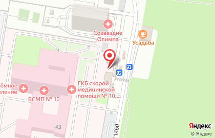 Киоск по продаже кондитерских изделий в Железнодорожном районе на карте