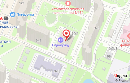 Сервис бронирования “Люкс-Фарма” на карте
