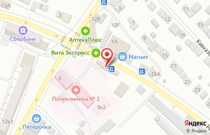 Магазин хлебобулочных изделий Трусовский хлебозавод на Новороссийской улице на карте