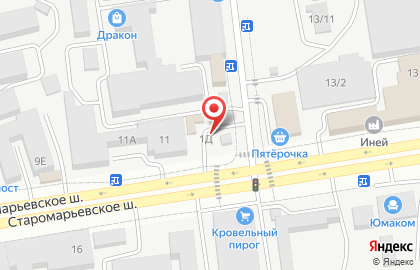 АЗС в Ставрополе на карте