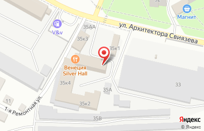 Транспортная компания ПермьАвтоСтандарт на улице Архитектора Свиязева на карте