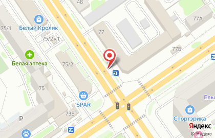 Заельцовский район Киоск по продаже фруктов и овощей в Заельцовском районе на карте