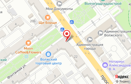Банкомат СКБ-банк в Волгограде на карте