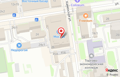 Московский ювелирный завод на улице Крылова на карте