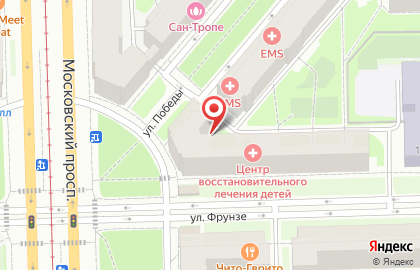 33 отдел полиции на улице Фрунзе на карте