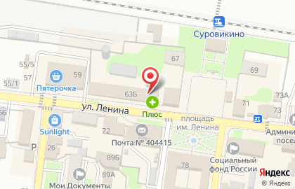 Магазин бытовой техники Техно на карте