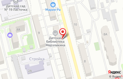 Книжный магазин Буква на улице Космонавтов на карте