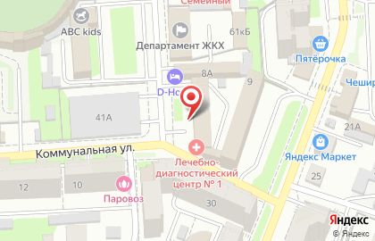 Багетная мастерская АРТ Декоретто на Коммунальной улице на карте