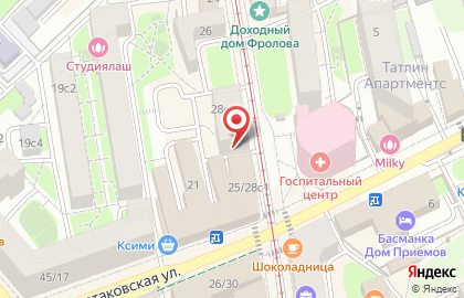 Дестина на карте
