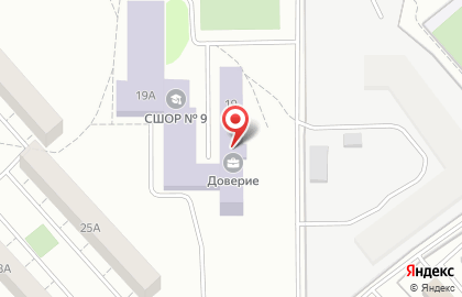 Центр психолого-педагогической, медицинской и социальной помощи Доверие в Дзержинском районе на карте