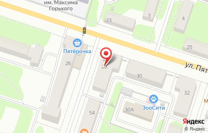 Ортопедический салон ОРТЕКА на улице Пятилетки на карте