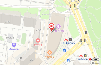 Магазин женской одежды Lime в Москве на карте