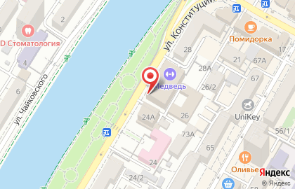 Массажный кабинет Владимира Юрко на улице Конституции СССР на карте
