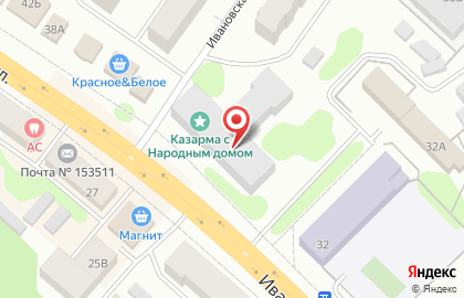 Столовая в Иваново на карте