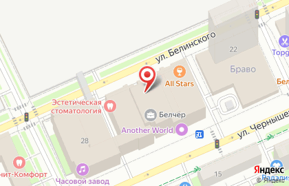 Компания сервисов для бизнеса АБТ на улице Чернышевского на карте