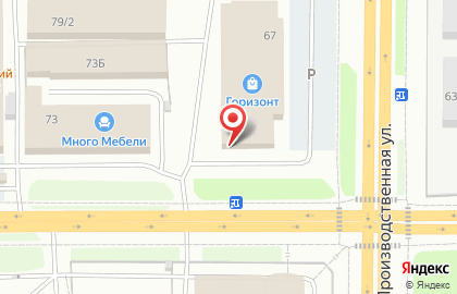 Мебельный торговый центр Горизонт на карте