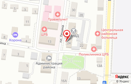 Отделение ГИБДД ОМВД России по Рыбновскому району на карте