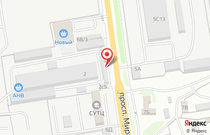 ООО Триал-Сервис на улице Мира на карте