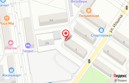 Врачебный кабинет в Орджоникидзевском районе на карте