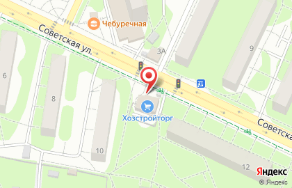 Бюро переводов Статус Перевод на Советской улице на карте