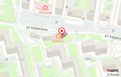 Grill & Go на Судостроительной улице на карте