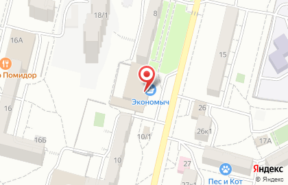 Магазин-пекарня Русский каравай в Краснофлотском районе на карте