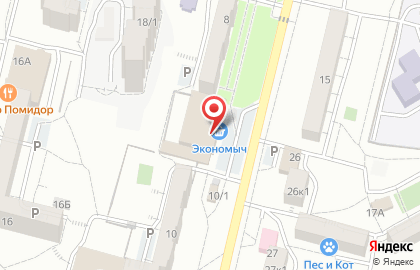 Банкомат ДВБ в Краснофлотском районе на карте