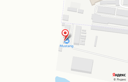 Автостоянка Мустанг на Тепличной улице на карте