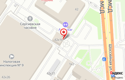 Сити Отель в Москве на карте
