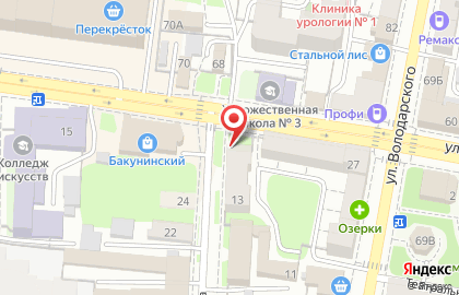 Ортопедический салон Биорифма в Ленинском районе на карте