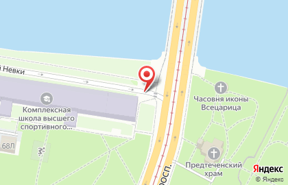 Федерация Самбо Санкт-петербурга (региональное Отделение Общероссийской Физкультурно-спортивной Общественной Организации) на карте