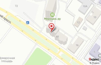 Салон-парикмахерская Селена на Октябрьском проспекте на карте