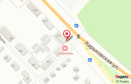 Магазин АвтоМир на Харьковской улице на карте