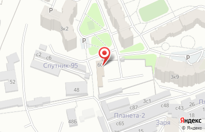 Автостоянка в Рязани на карте