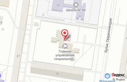 Главное управление социальной защиты населения Центрального округа в Тольятти на карте