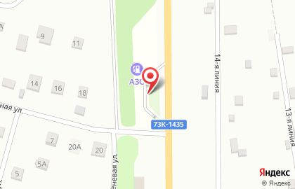 Автомобильная газозаправочная станция Росич-Автогаз на карте