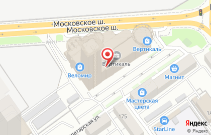 Салон Притяжение на Московском шоссе на карте