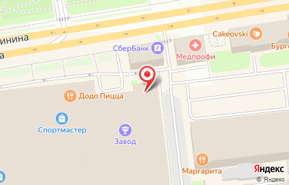 Почта Банк на проспекте Калинина, 13 на карте
