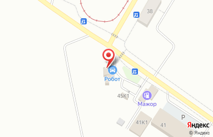 Автомойка Мажор на карте