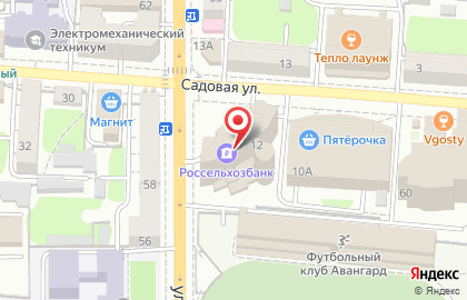 Россельхозбанк в Курске на карте