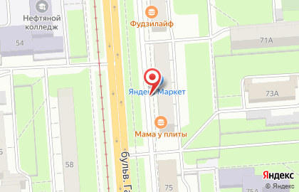 Официальный партнер Яндекс.Такси Gold на карте