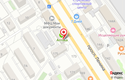Магазин алкогольной продукции ИнВино в Октябрьском районе на карте