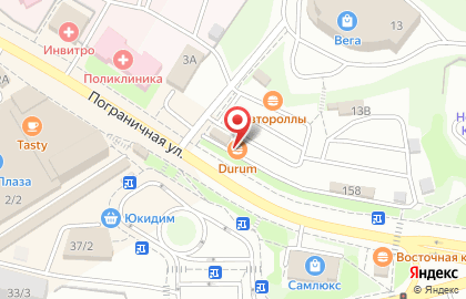 Кафе Durum в Петропавловске-Камчатском на карте