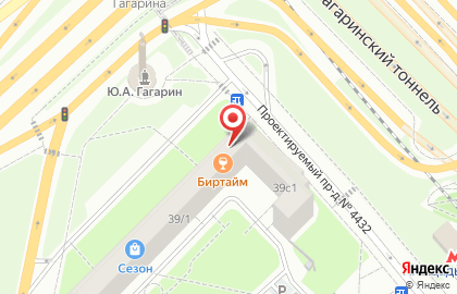 Кафе-кулинария Буркина фасоль на Ленинском проспекте на карте