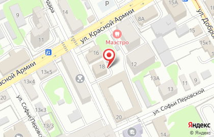 Торговая компания К-Система в Центральном районе на карте