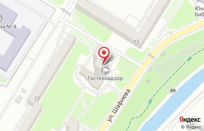 Государственная инспекция по надзору за техническим состоянием самоходных машин и других видов техники Республики Башкортостан в Уфе на карте