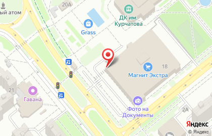 Федеральная сеть ресторанов японской и паназиатской кухни Mybox на проспекте Курчатова на карте