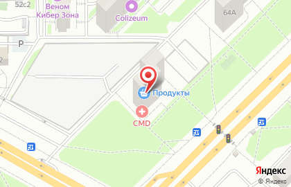 Магазин продуктов Сулак на проспекте Вернадского на карте