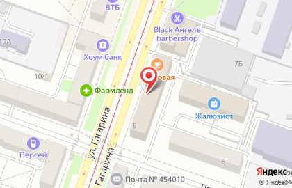 Резеда в Ленинском районе на карте
