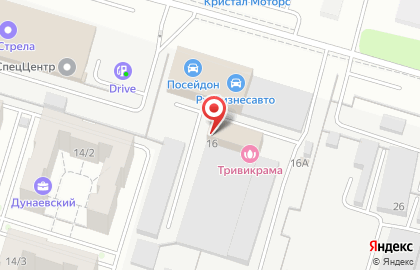 Производственная компания Вортекс на улице Дунаевского на карте